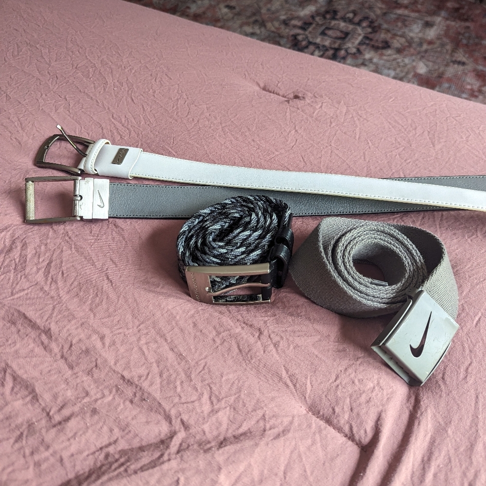 4 Men's Golf Belts